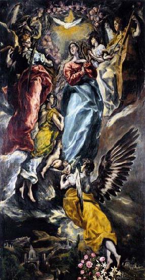 El Greco The Virgin of the Immaculate Conception oil painting image